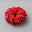 Nuevo 100 unids/lote bandas para el cabello niña Color caramelo banda de goma elástica banda para el cabello niño bebé diadema Scrunchie accesorios para el cabello para el cabello