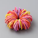 Nuevo 100 unids/lote bandas para el cabello niña Color caramelo banda de goma elástica banda para el cabello niño bebé diadema Scrunchie accesorios para el cabello para el cabello