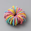 Nuevo 100 unids/lote bandas para el cabello niña Color caramelo banda de goma elástica banda para el cabello niño bebé diadema Scrunchie accesorios para el cabello para el cabello