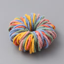 Nuevo 100 unids/lote bandas para el cabello niña Color caramelo banda de goma elástica banda para el cabello niño bebé diadema Scrunchie accesorios para el cabello para el cabello