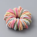 Nuevo 100 unids/lote bandas para el cabello niña Color caramelo banda de goma elástica banda para el cabello niño bebé diadema Scrunchie accesorios para el cabello para el cabello