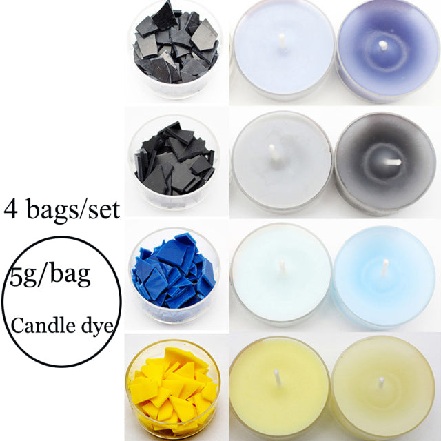 24 Color 10ml Candle Soap Pigment Liquid Colorant Resin Coloring Dye for DIY Candle Soap Epoxy Resin Mold Craft Making Pigments