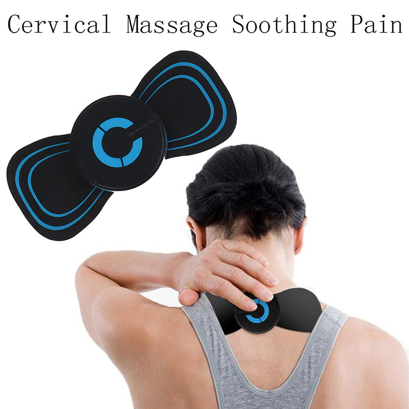 Colchoneta de masaje multifuncional portátil, Mini masajeador eléctrico para columna Cervical, Mini masajeador corporal para espalda y hombros