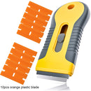 10/20pcs Razor Blade Tint Wrap Glue Squeegee Remover Cleaner  Ceramic Glass Car Window Viny Film Sticker Cleaning Razor Scraper