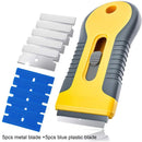 10/20pcs Razor Blade Tint Wrap Glue Squeegee Remover Cleaner  Ceramic Glass Car Window Viny Film Sticker Cleaning Razor Scraper