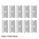 10/20pcs Razor Blade Tint Wrap Glue Squeegee Remover Cleaner  Ceramic Glass Car Window Viny Film Sticker Cleaning Razor Scraper