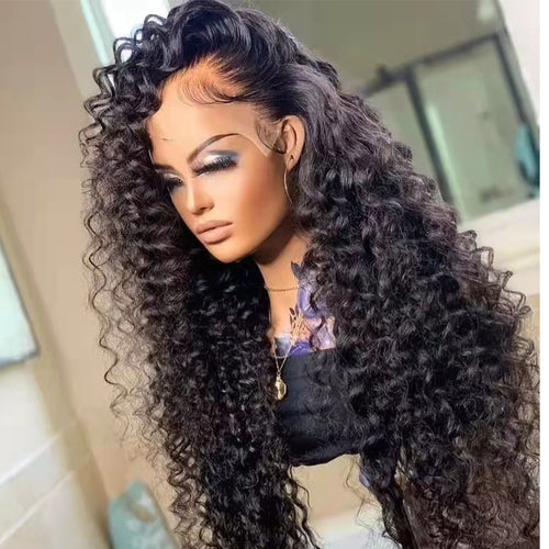 The Curl Archive | Loose Deep Wave HD Frontal Wig, Peruvian Remy Human Hair