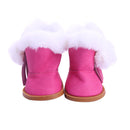 7cm Doll Shoes Doll Boots Plush Snow Panda For 18 Inch American&amp;43Cm Baby Reborn Doll Accessories Our Generation Girl`s Toy Gift