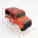 Magical Tracks LED Light Electronics Car Tracks Toy Parts 5 Colorful Lights Children&