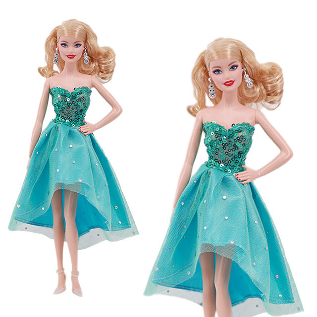 Barbies Doll Clothes Evening Dress&amp;Accessories Suitable For 11.5inch Barbies Doll Cocktail Daily Casual Clothing Accessories