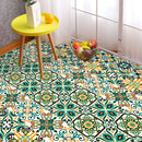 10Pcs Bathroom Kitchen Bedroom Floor Stickers Self-Adhesive Wear-Resistant Waterproof Non-Slip Stickers Toilet Tile Stickers