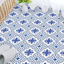 10Pcs Bathroom Kitchen Bedroom Floor Stickers Self-Adhesive Wear-Resistant Waterproof Non-Slip Stickers Toilet Tile Stickers