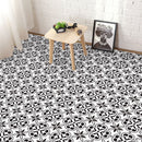 10Pcs Bathroom Kitchen Bedroom Floor Stickers Self-Adhesive Wear-Resistant Waterproof Non-Slip Stickers Toilet Tile Stickers