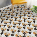 10Pcs Bathroom Kitchen Bedroom Floor Stickers Self-Adhesive Wear-Resistant Waterproof Non-Slip Stickers Toilet Tile Stickers