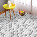 10Pcs Bathroom Kitchen Bedroom Floor Stickers Self-Adhesive Wear-Resistant Waterproof Non-Slip Stickers Toilet Tile Stickers