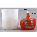 Storage Box Silicone Mold Round Striped Candle Jar Box Design DIY Aroma Plaster Epoxy Concrete Cement Clay Mold Home Decoration