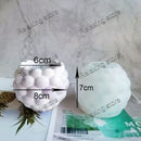 Round Cement Clay Candle Holder Molds Concrete Planter Silicone Flowerpot Container Mold Plaster Candle Cup Epoxy Resin Mould