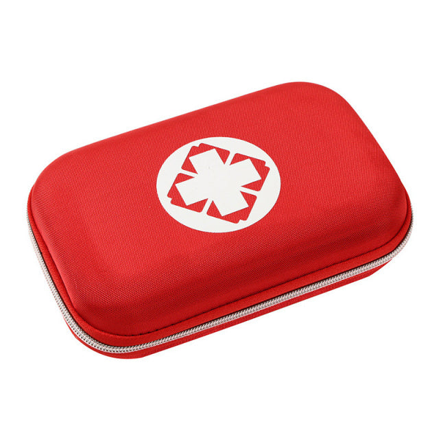 Tragbare Notfalltasche Erste-Hilfe-Aufbewahrungsbox für den Haushalt im Freien Reisen Campingausrüstung Medizin Survival Kit