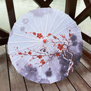 Silk Cloth Women Umbrella Japanese Cherry Blossoms Ancient Dance Umbrella Decorative Umbrella Chinese Style Oil Paper Umbrella