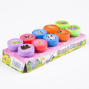 10pcs Assorted Stamps for Kids Self-ink Stamps Children Toy Stamps Smiley Face Seal Scrapbooking DIY Painting Photo Album Decor