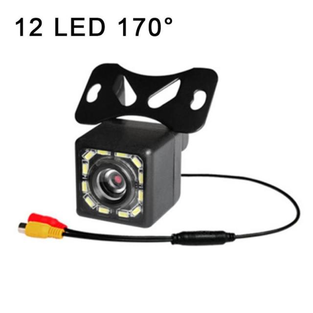 170 Degree Car Rear View Camera 4 LED Night Vision Reversing Auto Parking Monitor CCD Waterproof HD Video Car Rear View Camera