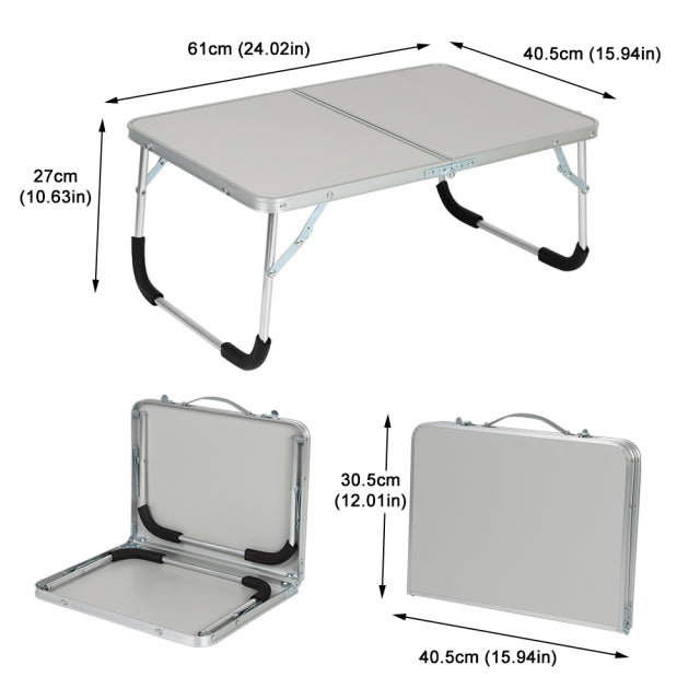 Portable Outdoor Folding Table Camping Picnic Aluminium Alloy Laptop Desk Computer Table Water Durable proof Ultra-light