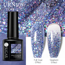 UR SUGAR 7.5ml Reflective Glitter Gel Nail Polish Winter Color Sparkling Sequins Soak Off UV LED Varnish Nail Art Decoration