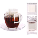 50pcs/25pcs Disposable Drip Coffee Cup Filter Bags Office Travel Brew Coffee and Tea Tool Coffees Filters Paper for Dropshipping