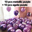10/20 Star Confetti Balloons Metallic Confetti Latex Transparent Ballon Baby Shower Birthday Party Wedding Decoration Ball Globo