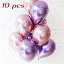 10/20 Star Confetti Balloons Metallic Confetti Latex Transparent Ballon Baby Shower Birthday Party Wedding Decoration Ball Globo