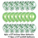 10/20 Star Confetti Balloons Metallic Confetti Latex Transparent Ballon Baby Shower Birthday Party Wedding Decoration Ball Globo