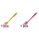 Espátula de silicona de cocina translúcida para cocinar masa raspar crema utensilios resistentes al calor herramientas de cepillo para hornear pasteles