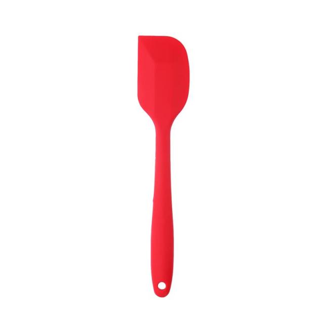 Kitchen Silicone Spatula Translucent For Cooking Dough Scrape Cream Heat-Resistant Utensils Baking Cake Brush Tools