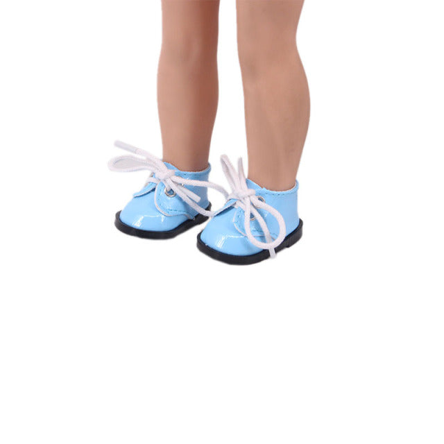 5 cm Schuhe für Paola Reina 14 Zoll Wellie Wishers Puppenkleidung Zubehör 1/6 BJD Blyth EXO MellChan, Spielzeug für Mädchen