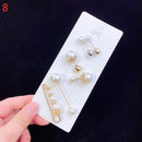 3Pcs/Set Double Pearl Brooch Pins Anti-fade Exquisite Elegant Brooches for Women Sweater Coat Summer Dress Decoration