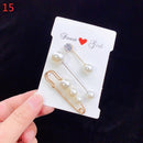 3Pcs/Set Double Pearl Brooch Pins Anti-fade Exquisite Elegant Brooches for Women Sweater Coat Summer Dress Decoration