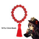2021New Anime Genshin Impact Earrings Zhongli Long Tassel Ear Clips Tartaglia Eardrop For Women Men 1:1 Cosplay Jewelry Props