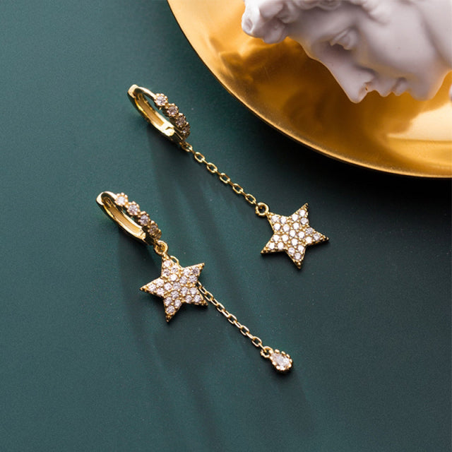 Minimalistische Lange Quaste Ohrringe Für Frauen Gold Silber Farbe Geometrische Quadratische Hängende Ohrlinie Mädchen Party Schmuck Pendientes