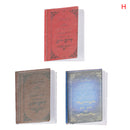 Hot！3pcs/set 1:12 Dollhouse Miniature Classical Book Scene Model Accessories Toys