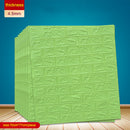 12PCS Self adhesive Waterproof TV Background Brick Wallpapers 3D Wall Sticker Living Room Wallpaper Mural Bedroom Decorative