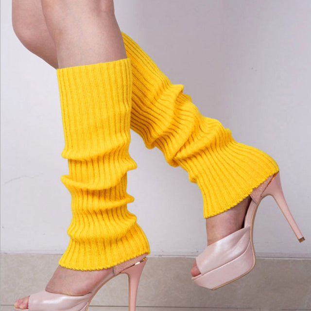Nuevo japonés Lolita dulce chica calentador de piernas calcetines de punto bola de lana de punto cubierta de pie Cosplay mujeres Otoño Invierno montón calcetines