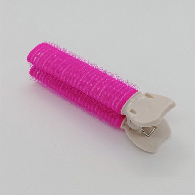 2 Stück Haarwurzel Fluffy Clip Air Bangs Lockenwickler Selbstklebendes Curling Hair Lazy Curling Tube Haarstyling-Tool Lockenwickler