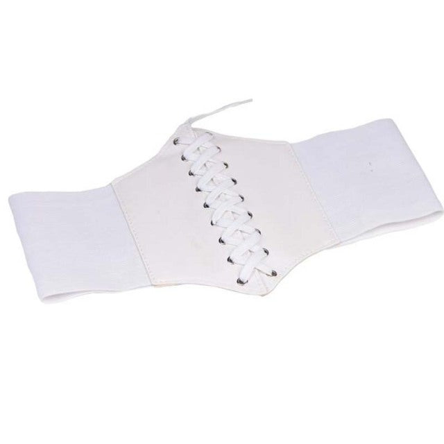 Korsett breite Gürtel Pu-Leder Abnehmen Körperbund für Frauen elastische Taillengürtel Cinto Sobretudo Feminin Ceinture Femme Fajas