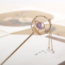 Metal Hair Sticks Chinese Style Women Hair Pin Clip Hairpins Chopstick Headwear Bridal Wedding Jewelry Accessories Gifts