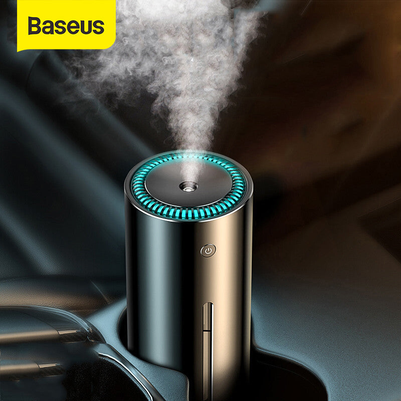 Ambientador de coche Baseus, humidificador de aire, difusor de Aroma de coche para el hogar, la Oficina, el coche, purificador de aire, Nano Spray, cuidado del aire limpio silencioso
