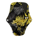 [LECY ECO LIFE] bamboo charcoal fleece inner lady cloth menstrual pads Flamingo printed,Reusable waterproof Mummy pads for Women