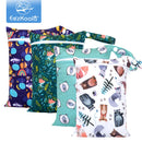 EezKoala Mini Wet Bag For Baby Cloth Diaper Bag For Menstrual Pads 18X25cm,Zipper Waterproof Reusable and Washable Wetbag