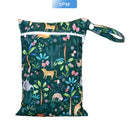 EezKoala Mini Wet Bag For Baby Cloth Diaper Bag For Menstrual Pads 18X25cm,Zipper Waterproof Reusable and Washable Wetbag