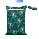 EezKoala Mini Wet Bag For Baby Cloth Diaper Bag For Menstrual Pads 18X25cm,Zipper Waterproof Reusable and Washable Wetbag