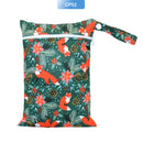 EezKoala Mini Wet Bag For Baby Cloth Diaper Bag For Menstrual Pads 18X25cm,Zipper Waterproof Reusable and Washable Wetbag